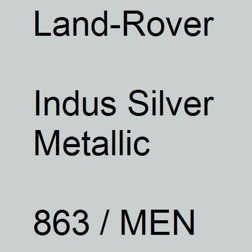 Land-Rover, Indus Silver Metallic, 863 / MEN.